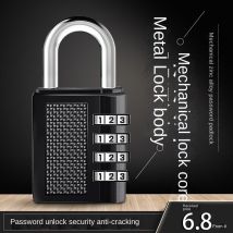 Password Lock, Long Beam, Large Padlock, Outdoor Courtyard Door Lock, Extended Lock, Password External Hanging Lock
