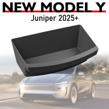 Für Tesla Model Y Juniper 2025, Untersitz-Aufbewahrungsbox, Sitze, Schublade, TPE, versteckte Ablage, Push-Pull-Organizer, Reisezubehör