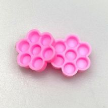 100PCS False eyelash tool accessories plastic portable eyelash powder flower cup wreath  eyelash flower cup mini cute flower cup