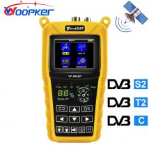 Woopker Satellite Finder VF 6800P Supporto DVB-T2/DVB S2/DVB C Sat Finder Meter Ricevitore TV DVB T2 Sintonizzatore HD Digital Satfinder