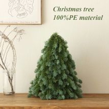 Sztuczna choinka 100% PE, mini choinka na biurko, od 30 cm do 50 cm, dekoracja świąteczna na przyjęcie rodzinne, tworząca świąteczny klimat.