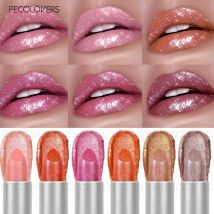 Multi-color Glitter Lipstick, Shiny and Charming Lips, Waterproof and Sweatproof, Suitable for Festival Makeup, Lip Cosmetics