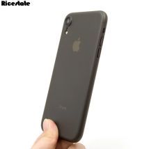 Ultradünne, matte Handyhülle für iPhone, iPhone, XR, X R, Gummi-Rückseite für iPhone X, XR, XS, Max, PP-Hartschalen