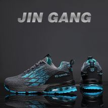 2024 neue Herren schuhe rutsch feste weiche Sohle Luftkissen Sportschuhe Flying Mesh Mode Outdoor-Laufschuhe Paare Tennis schuhe