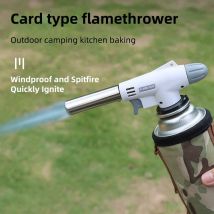 920-Kartentyp, Flammenwerfer, Outdoor-Grill, Küche, Backen, Zünder, Flammenpistole, Spritzpistole mit Keramikkern, kleine Schweißpistole