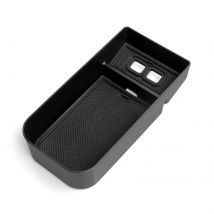 Für Polestar 4 2023 2024 Armlehnen-Aufbewahrungsbox ABS Auto-Organizer Zubehör Aufbewahrung Schwarz