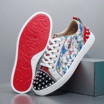 rivets glitter hip-hop casual shoes men skateboard sneakers shoes for man Street Dance sequin bling bling young people footwear