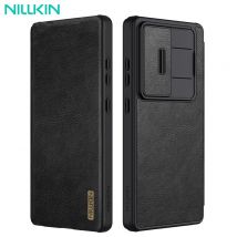 Für Samsung Galaxy S25 Ultra / S25 Flip Case Nillkin QIN Pro Slide Kamera Karte Tasche Leder Buch Abdeckung für Samsung S25+ Plus