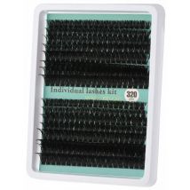 320 Bundles 30D/40D/60D/80D Mink Eyelashes 0.05mm Thin Black Eyelash Extension 3D Russia Volume Individual Lashes Cluster Makeup