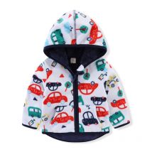 Sprung meter 2-6t neue Jungen Mädchen trägt Fleece für Winter Herbst Autos Baby Jacken Mäntel Kinder jacke Kinder kleidung