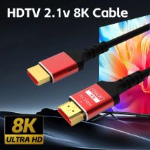 Hochgeschwindigkeits-HDMI-Kabel 8K60HZ 48 Gbit/s HDTV2.1 V 4K 120 Hz 3D-TV-Computermonitor Projektor PS Spielekonsole Audio und Video