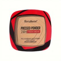 Fondotinta in polvere pressata a copertura totale con applicatore a soffio, fondotinta ad olio opaco 24 ore di tenuta Trucco viso a lunga durata