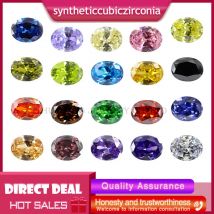 Zirkonia Stein Multicolor Oval Form Brilliant Cut Lose CZ Steine Synthetische Edelsteine Perlen Für Schmuck 2x3 ~ 13x18mm AAAAA