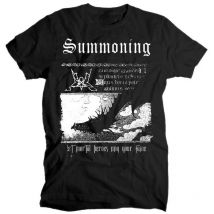 Summoning Let Mortal Heroes Sign Your Fame T-Shirt SCHWARZ Metallband