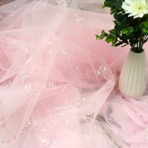 1 Meter Pailletten Tüll Glitter Blase Gaze Stoff Mesh DIY Tischdecke Rock Tutu Hochzeit Geburtstag Feier Festival Dekoration