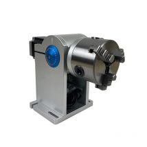 Parti della macchina per marcatura laser a fibra rotante con piano di lavoro del driver D80 D69 E69 Pinza per dispositivo rotante Ascia rotante a tre mandrini