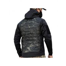 Military ISG Softshell Tactical Windbreaker Jacket Outdoor Army Fan Hooded Cycling Hiking Mountain Warm Camo Cotton Windbreakers