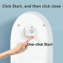 Automatischer Toilettensterilisator, UVC UV-UV-keimtötende Lampe, Ozongeruchsentfernung und Desinfektion für Zuhause und Hotel