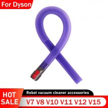 Tubo flessibile per pulizia sfiato asciugatrice per Dyson V7 V8 V10 V11 V12 V15 Accessorio per aspirapolvere Attacco per tubo flessibile per rimozione lanugine Set di tubi flessibili