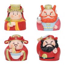 Harz chinesische mytho logische Figur Auto Armaturen brett Ornament Fengshui Skulptur 2,3 Zoll groß für Schlafzimmer