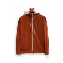 Chinesische Marke Frühling Herbst Herren Woll mischung Luxus Reiß verschluss Strickjacke Sweatshirt Jacke