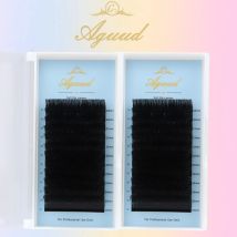 AGUUD Matte Black Individual Eyelash Extension 5-25mm Regular Classic Lashes Russian Volume Lash For Professional Makeup Cilios
