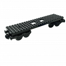 Techniczne zabawki MOC dla dzieci pociąg miejski 6x24 podstawa wózek kołowy klocki części zmontowane kreatywny pomysł DIY prezent