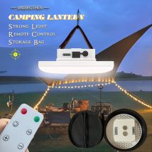 Lanterna da campeggio con magnete a LED ricaricabile con telecomando 13500mAh Potente torcia portatile Luce da pesca Proiettore Lampada da tenda