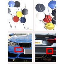 Genuine TOW COVER for 14-19 BMW M4 F82 Coupe F83 Convertible 2-door FRONT & REAR 51118063105 51128061606