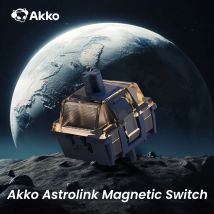 Akko Astrolink Interruttore magnetico Interruttore lineare 36gf ad alta precisione pre lubrificato per tastiera meccanica magnetica personalizzata con sensore Hall