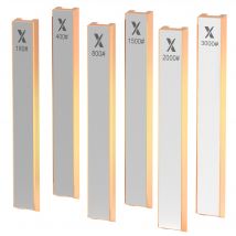 6-teiliges Diamant-Messerschärfsteine-Set mit Aluminiumsockel, 6,2 x 0,9 Zoll, Diamantplatten-Set für das Schärfersystem vom Typ XARILK
