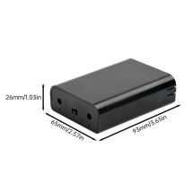 DC 12V Uscita 3x 18650 Batteria UPS Scatola Power Bank fai-da-te per Router Cellulare Tablet Modem CCTV Camera