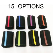 Black Suede Steering Wheel Cover Braiding Car Steering Wheel Case Non-slip Suede Matte Leather Braiding For Steering Wheel