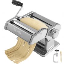 SucceBuy Set di macchine per pasta manuale Affettatrice in acciaio inossidabile Rulli per noodle freschi Elettrodomestico