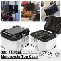 28L 32L 36L CNC Aluminum Universal Tail Box Rear Helmet Tool Cases Travel Suitcase For BMW F900R/XR For Benelli TRK502 For VOGE
