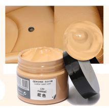 50 ml Auto Advanced Lederreparaturcreme Reparaturfüller Sofa Autositz Leder Komplementäre Reparatur Sanierung Auto Polierset