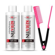 Magic Master trattamento alla cheratina senza Shampoo purificante alla formalina raddrizza i capelli crespi spedizione veloce per pettine per capelli ricci
