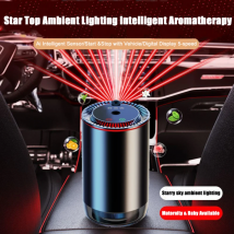 Profumo per auto Aria Aromaterapia Diffusore Fragranza Olio Diffusore di fragranze 3 livelli di diffusore di aromi regolabile Cielo stellato Summit