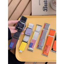 Trail Armband für Apple Watch Ultra 2 Band 49mm 44mm 45mm 42mm 41mm 40mm Nylon Wris Correa Armband iwatch Serie 9 8 7 6 5 4 3 se
