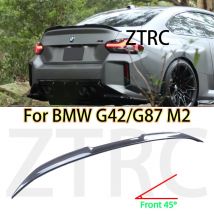 Auto Spoiler Für Für BMW 2er G42 Couep/G87 M2 VS Stil Real Carbon fiber Heckspoiler Stamm flügel 2021-2024