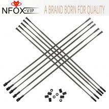 Lightweight Carbon Fiber Spokes High Strength Wear Resistance Spoke Nipples Cycling Top Choice High-end Configurations Bikes