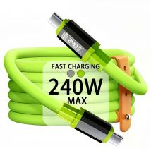 Kabel USB do Type-C, Type-C do Type-C do szybkiego ładowania 240W, długość 0,3m/1m/2m/3m, kompatybilny z Huawei, Xiaomi, Samsung, OPPO, VIVO
