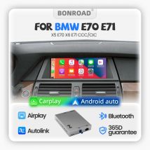 BONROAD Wireless CarPlay Android Auto Per BMW CCC CIC Sistema X5 E70 X6 E71 5 Serie E60 E61 E62 E63 E64 3 Serie E90 E91 E92 E93