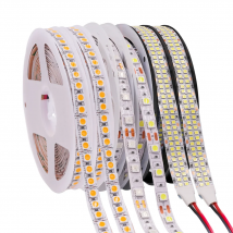 12V 24V LED-Streifen 5050 5054 LED-Banddiode 5M 60 120 240 480LEDs/m SMD2835 Wasserdichtes Band Home Room Decor Warm Naturweiß