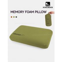 HIKEMAN Camping-Kissen, atmungsaktives Memory-Schaum-Kissen, bequeme Schlafausrüstung, Camp-Reiseausrüstung, Nackenkissen für Gesundheit und Nickerchen
