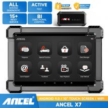 ANCEL X7 OBD2 Strumento diagnostico per auto Lettore di codici sistema completo SRS ABS Reset olio Bluetooth Professionale OBD 2 Scanner automobilistico