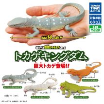 TakaraTomyArts Kapselspielzeug Kawaii Eidechse Königreich Riesige Eidechse erscheint!! Teil.3 Savannah Monitor bewegliche Reptilien-Montagefigur