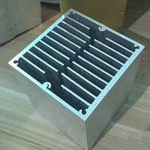 80x80mm Aluminium Heat Sink Radiator Heatsink for Cooling, Electronic Cooler, Chipset heat dissipation customize