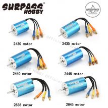 SURPASS HOBBY Waterproof 2430 2435 2440 2445 2838 2845 Brushless Motor for Wtloys Remo 1/12 1/14 1/16 1/18 RC Car Boat