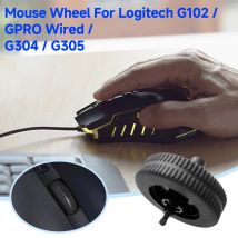 For Logitech G102, GPRO Wired, G304, G305 - Gaming Mouse Scroll Wheel, Mouse Replacement Accessories Parts